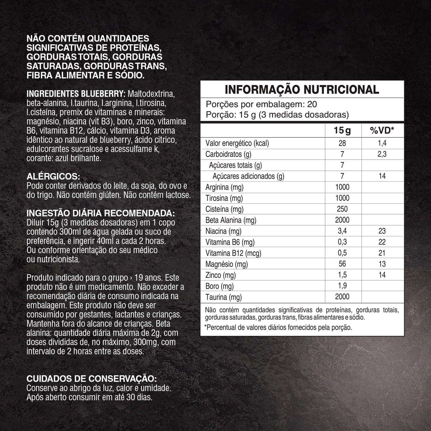 Pré-Treino Sixt Army Nigth 300g - Soldiers Nutrition