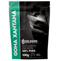 Goma Xantana 500g - 100% Puro Importado - Soldiers Nutrition