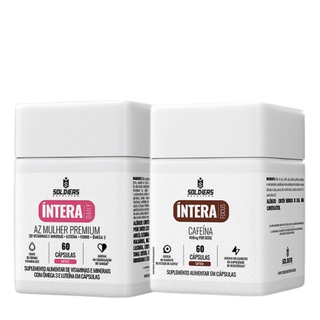 Kit AZ Mulher 60 Cáps + Cafeína 400mg 60 Cáps