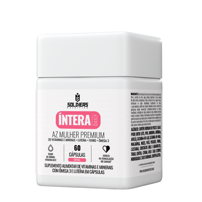 Multivitamínico AZ Mulher Premium 60 Cáps - Íntera Daily
