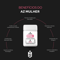 Multivitamínico AZ Mulher Premium 60 Cáps - Íntera Daily