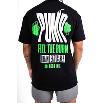 Camiseta Oversized Graphic Pump Preto - Soldiers Nutrition