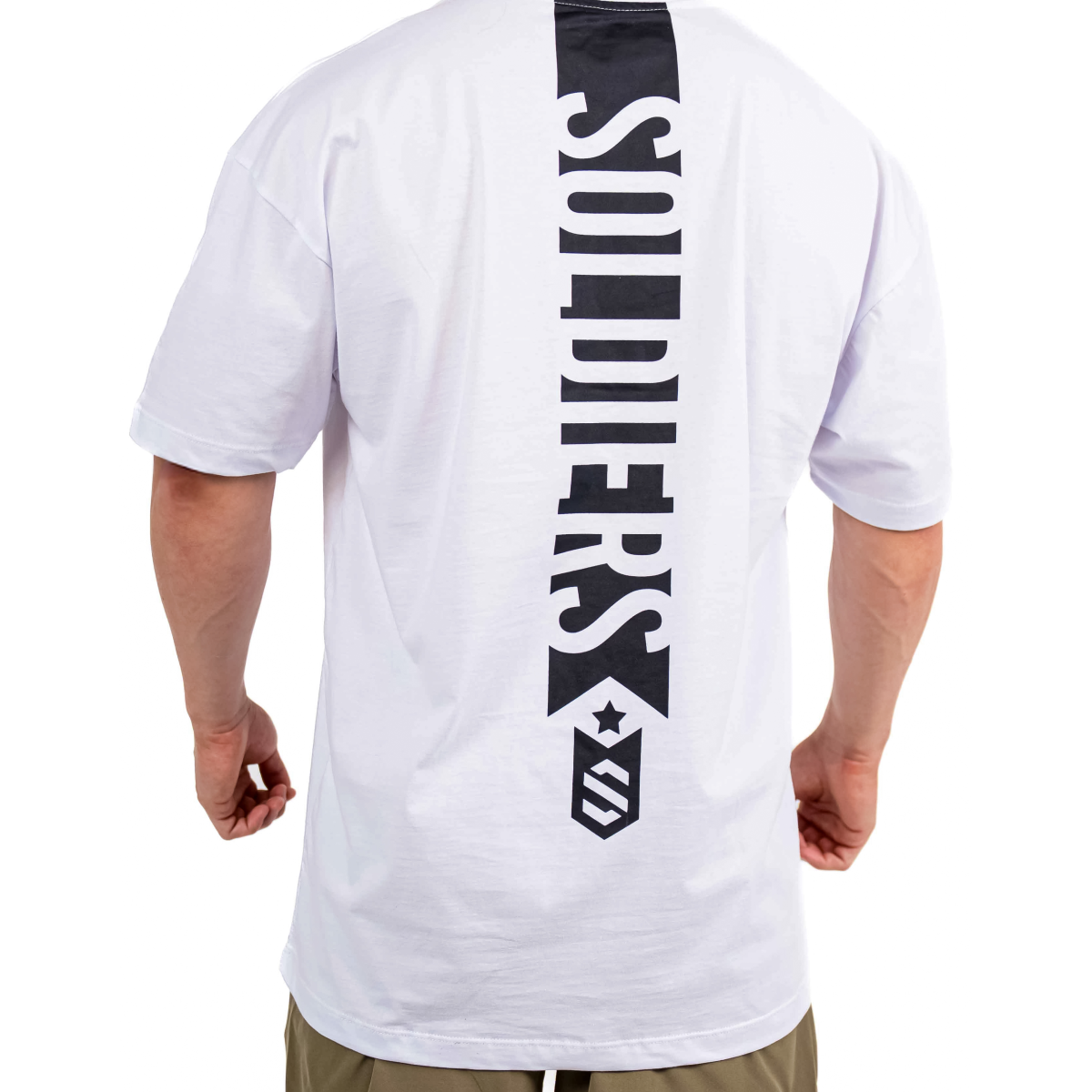 Camiseta Oversized Graphic Legacy Branco - Soldiers Nutrition