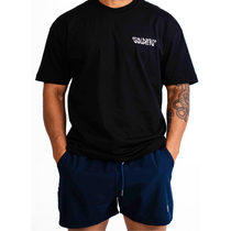 Camiseta Oversized Graphic Urban Preto - Soldiers Nutrition