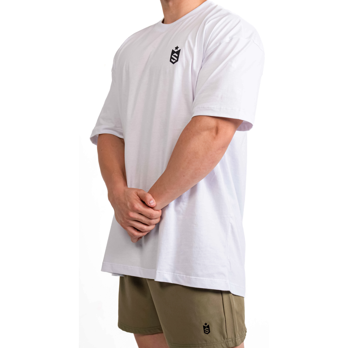 Camiseta Oversized Graphic Legacy Branco - Soldiers Nutrition