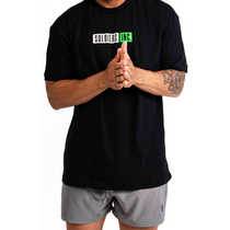 Camiseta Oversized Graphic Pump Preto - Soldiers Nutrition