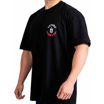 Camiseta Oversized Eating Donuts Preto - Soldiers Nutrition