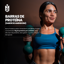 Barra de Proteína 30g - Elite bar Amendoim Kit c/06un