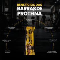 Barras de Proteína 30g - Elite Bar Pão de Mel Display c/12un