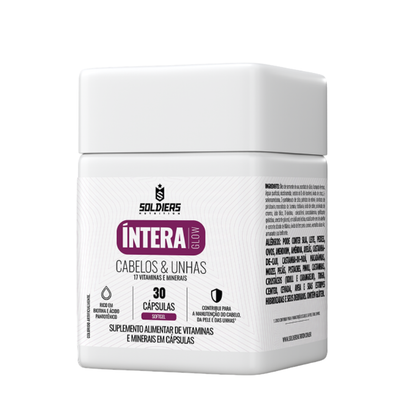 Multivitamínico Cabelos & Unhas 30 Cáps - Íntera Glow