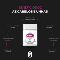Multivitamínico Cabelos & Unhas 30 Cáps - Íntera Glow