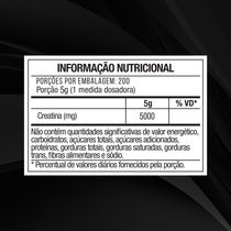 Creatina Monohidratada 100% Pura - 1Kg