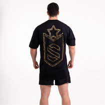 Camiseta Oversized Golden Emblem
