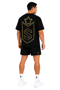 Camiseta Oversized Golden Emblem
