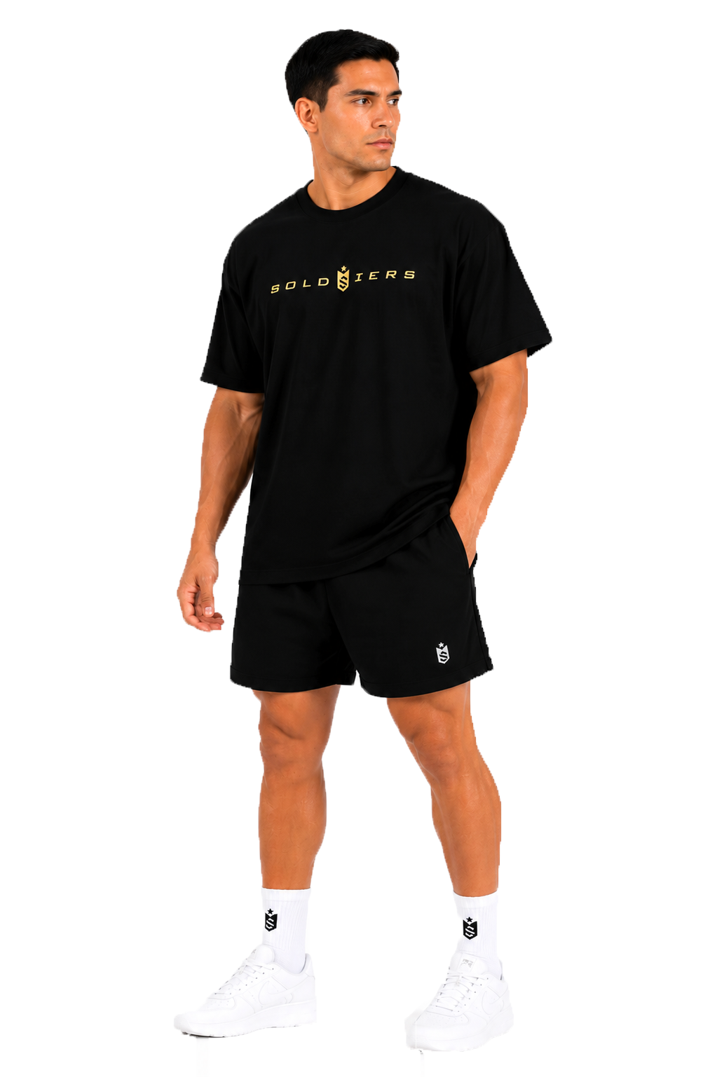 Camiseta Oversized Golden Emblem