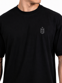 Camiseta Oversized SN Grey  Emblem