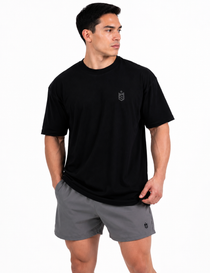 Camiseta Oversized SN Grey  Emblem
