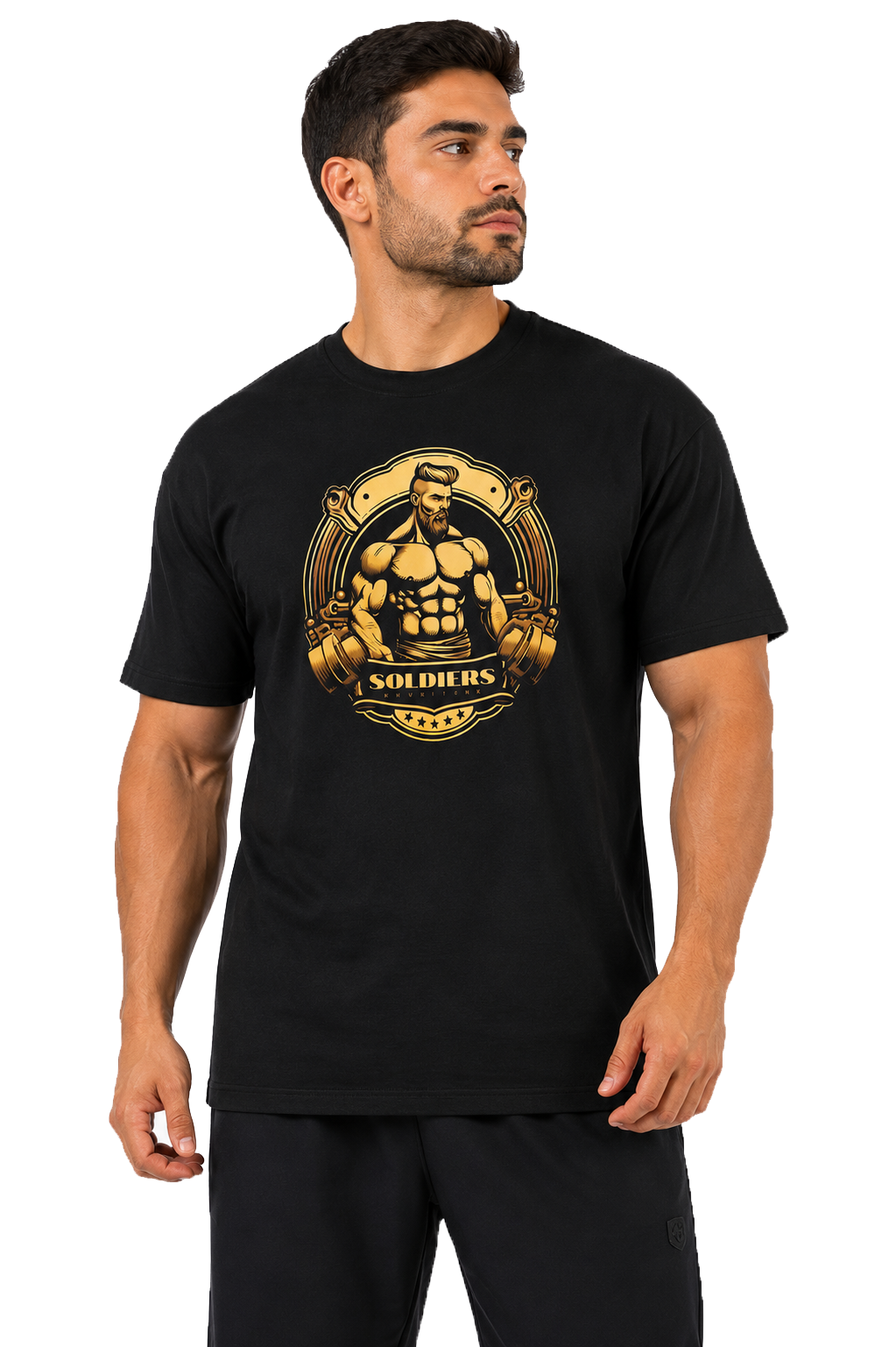 Camiseta Casual Soldado Forte