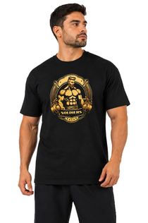 Camiseta Casual Soldado Forte