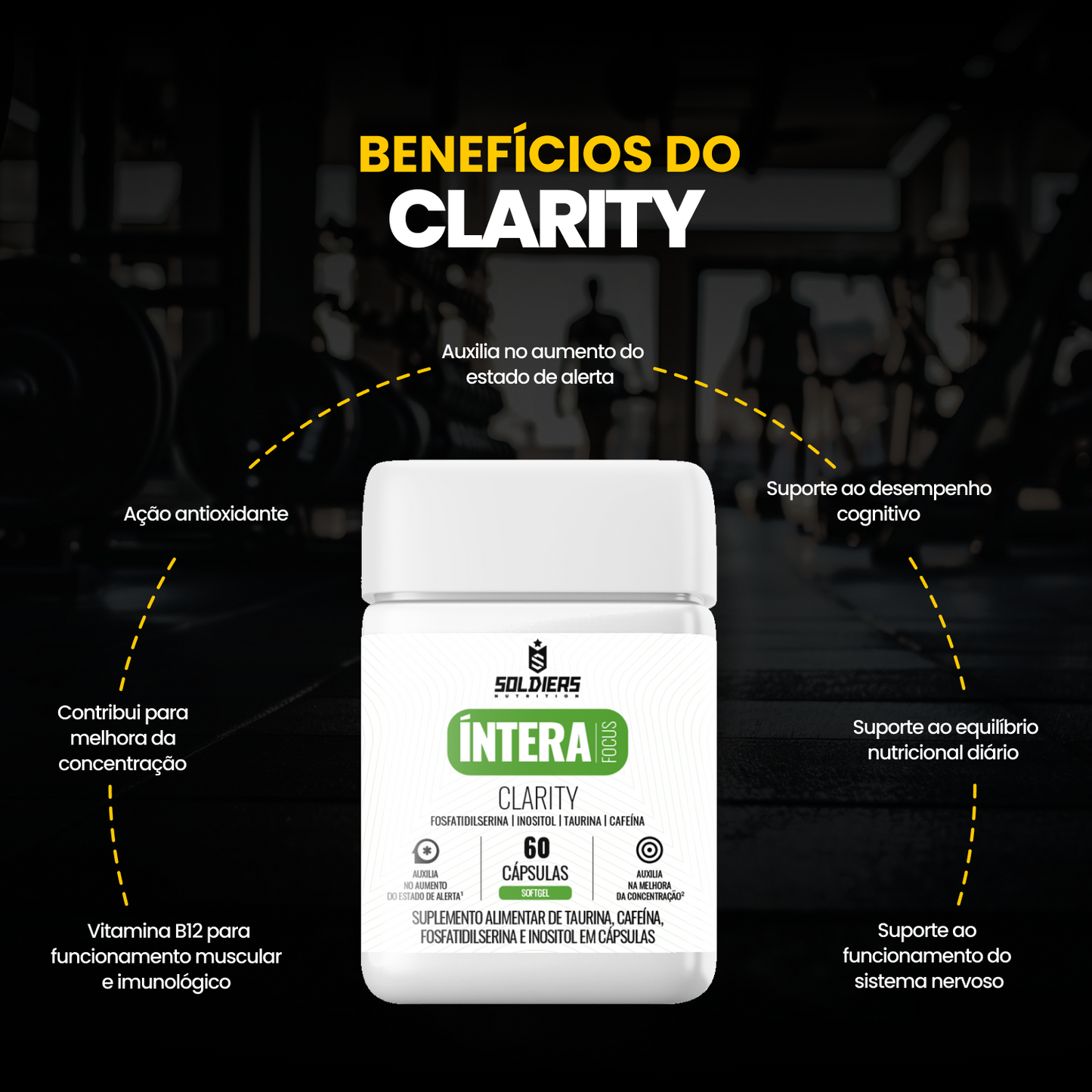 Clarity 60 Cáps - Íntera Focus