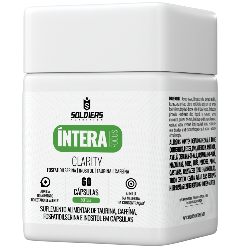 Clarity 60 Cáps - Íntera Focus
