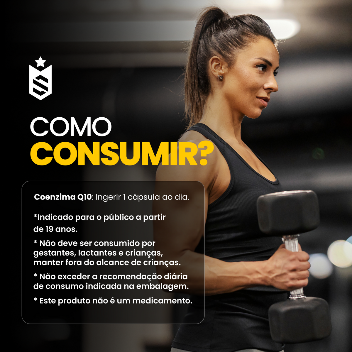 Coenzima Q10 100mg - 60 Cáps
