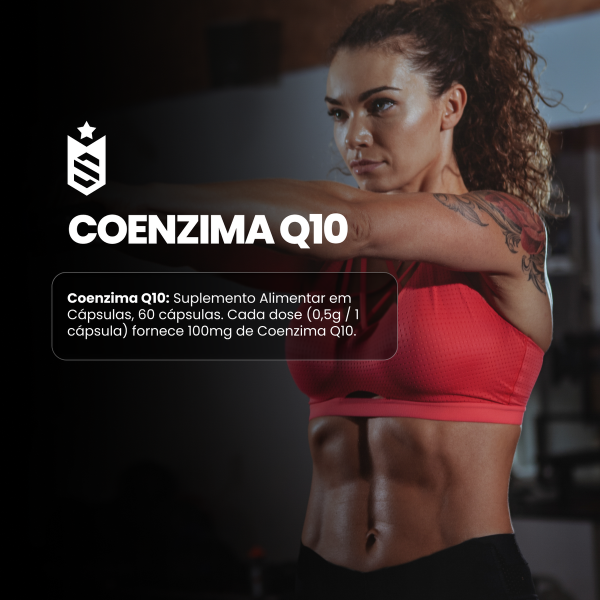 Coenzima Q10 100mg - 60 Cáps