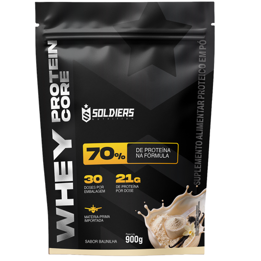 Whey Core 70% de Proteína Concentrada - 900g