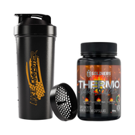 Kit: Coqueteleira Slim Like a Soldiers + Thermo Dark - Soldiers Nutrition