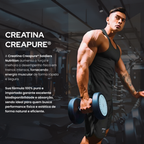 Creatina Creapure 270g - 100% Importada - Soldiers Nutrition