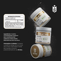 Creatina Creapure 270g - 100% Importada - Soldiers Nutrition