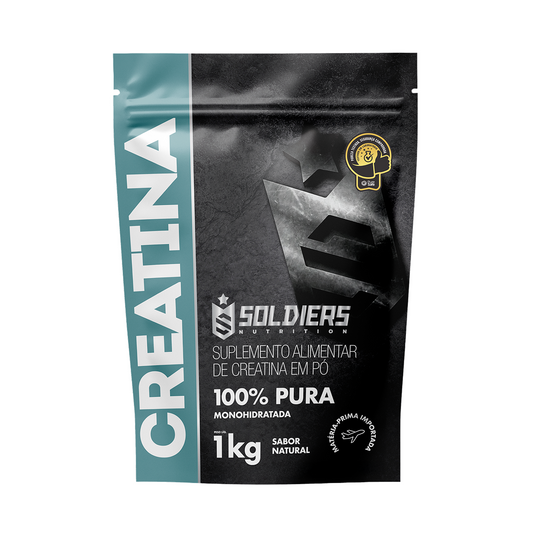Creatina Monohidratada 100% Pura - 1Kg