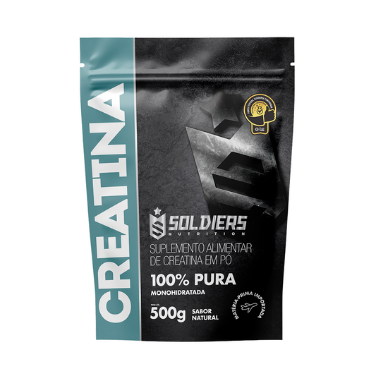Creatina Monohidratada 100% Pura - 500g