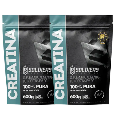 Creatina Monohidratada 100% Pura - 1,2Kg