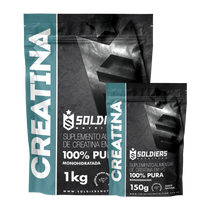 Creatina Monohidratada 1kg + Creatina Monohidratada 150g