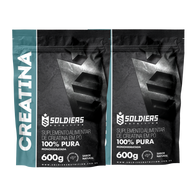 Creatina Monohidratada 100% Pura - 1,2Kg