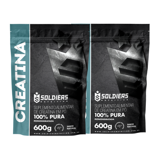 Creatina Monohidratada 100% Pura - 1,2Kg