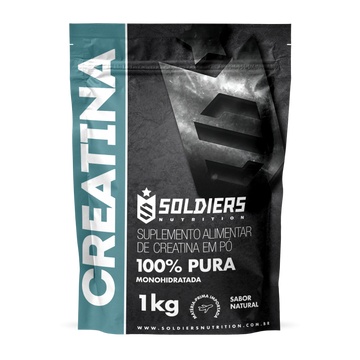 Creatina Monohidratada 100% Pura - 1Kg