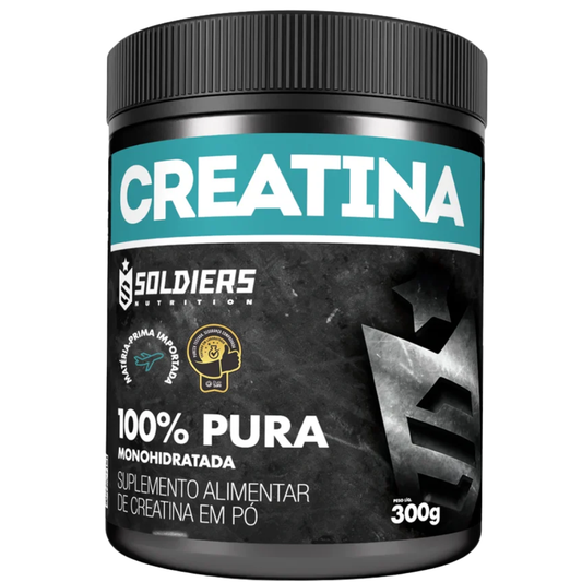 Creatina Monohidratada 100% Pura - 300g