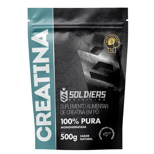 Creatina Monohidratada 100% Pura - 500g