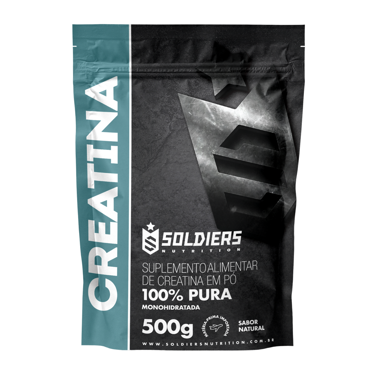 Creatina Monohidratada 100% Pura - 500g