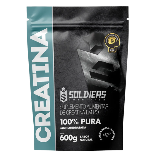 Creatina Monohidratada 100% Pura - 600g