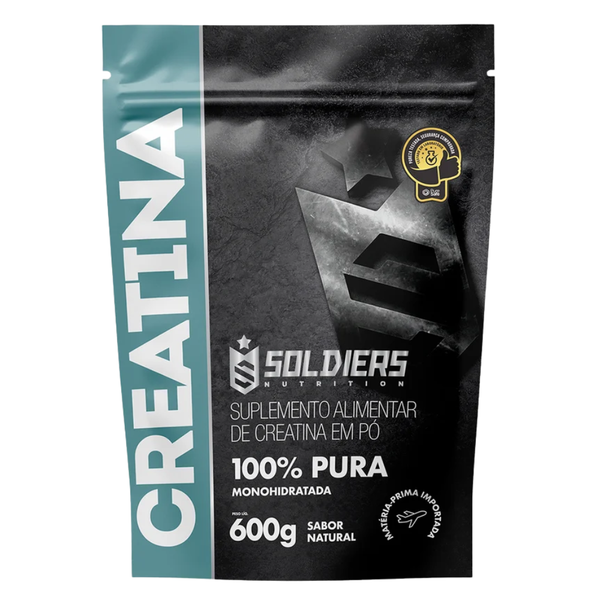 Creatina Monohidratada 100% Pura - 600g