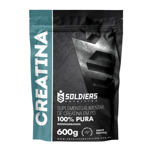Creatina Monohidratada 100% Pura - 600g