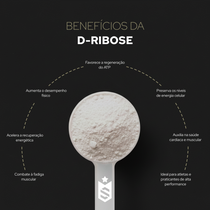 D - Ribose 250g - 100% Puro Importado - Soldier Nutrition