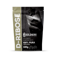 D - Ribose 500g - 100% Puro Importado - Soldier Nutrition