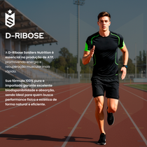 D - Ribose 500g - 100% Puro Importado - Soldier Nutrition