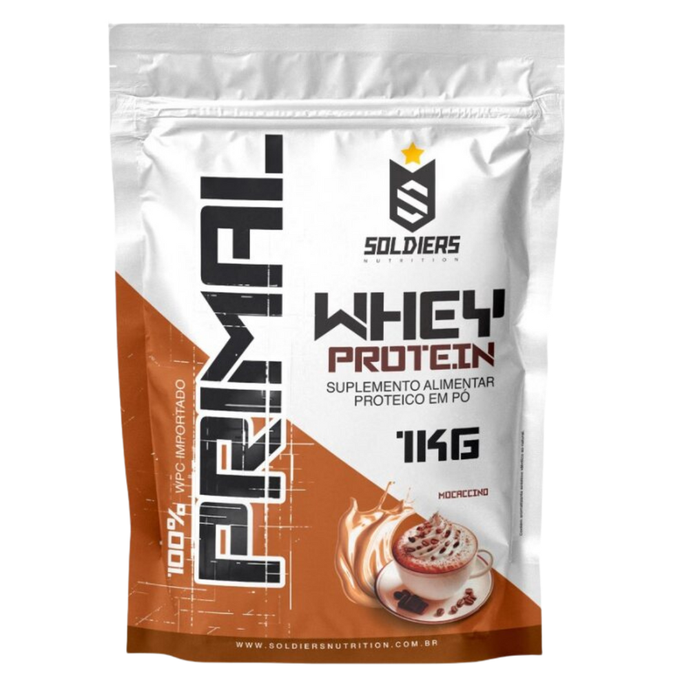 Whey Protein Primal Mocaccino 1Kg - Soldiers Nutrition