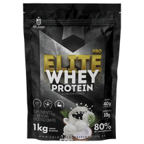 Whey Protein Elite Pro Concentrado 80% Beijinho 1kg - Soldiers Nutrition
