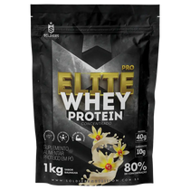 Whey Protein Elite Pro Concentrado 80% Baunilha 1Kg - Soldiers Nutrition